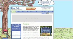 Desktop Screenshot of blueashchildcare.com